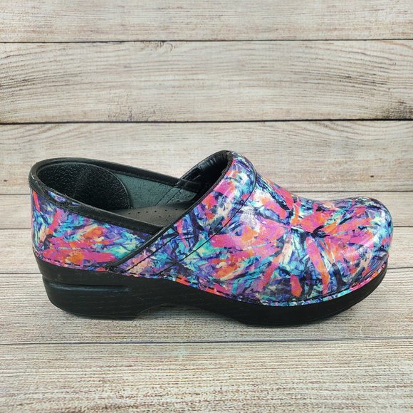 Dansko Professional Patent Leather Clogs Women's Size 37 - Picture 1 of 9